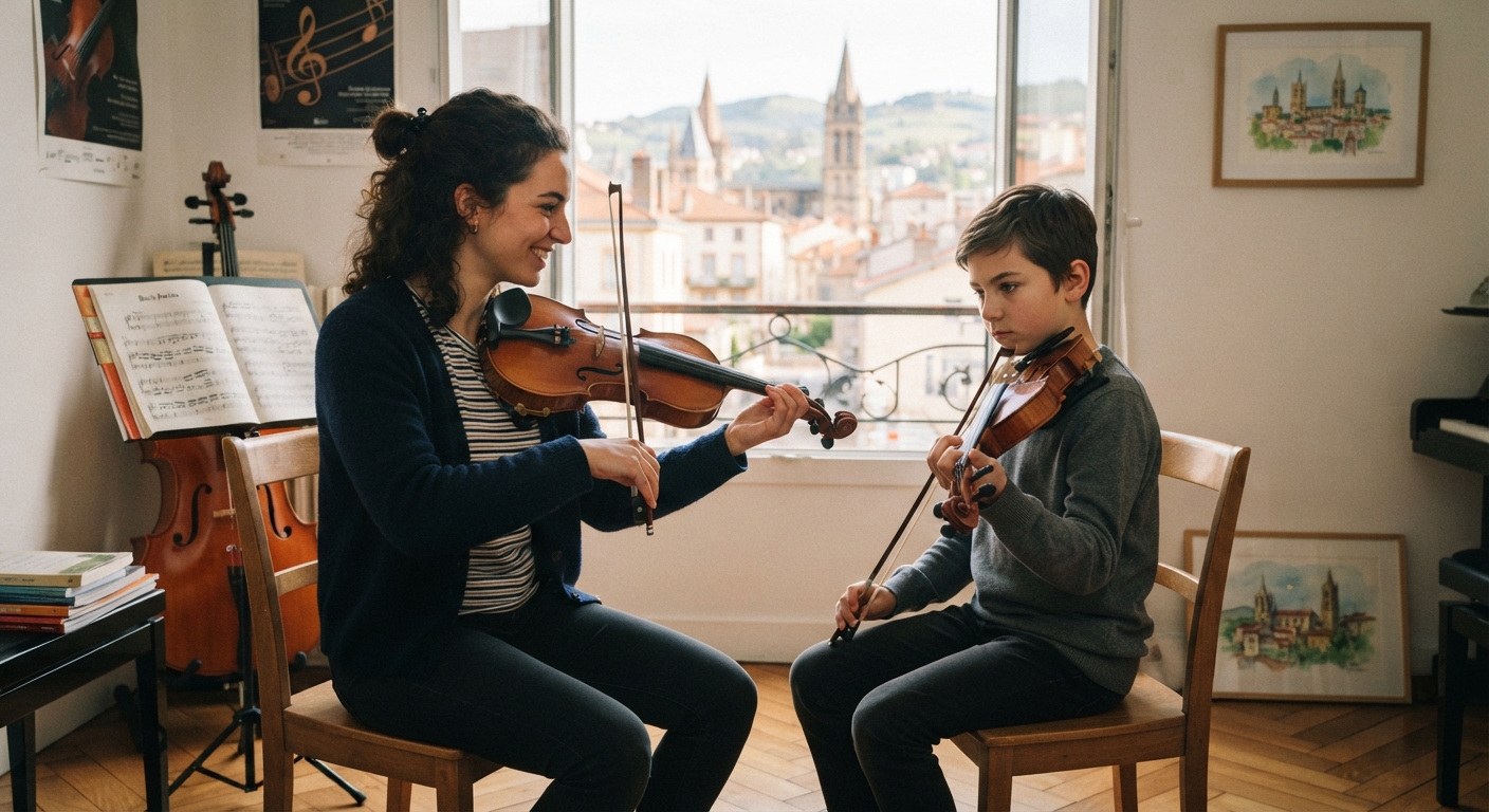 Vos cours de violon à Saint-Étienne